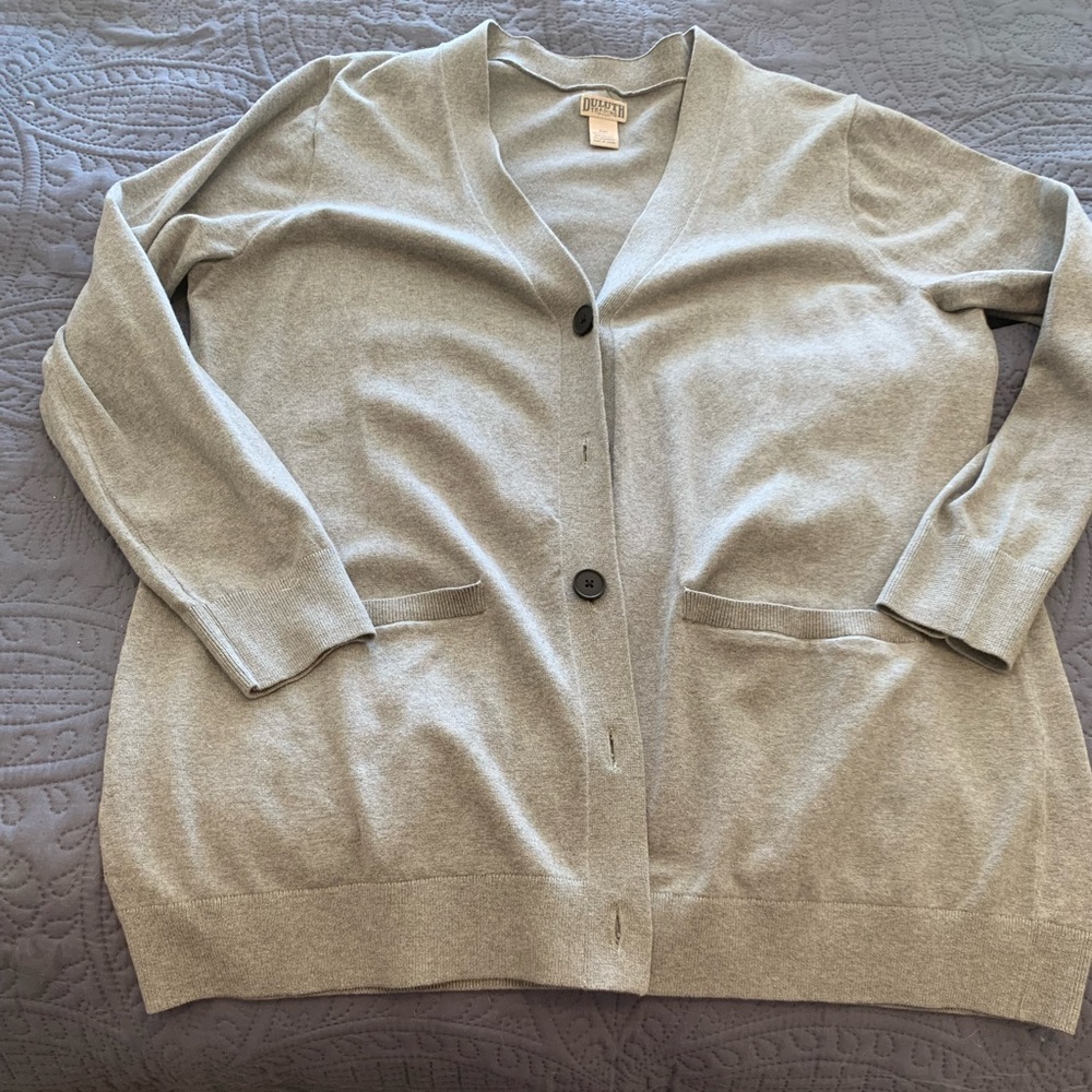 Duluth Trading Cardigan Sweater